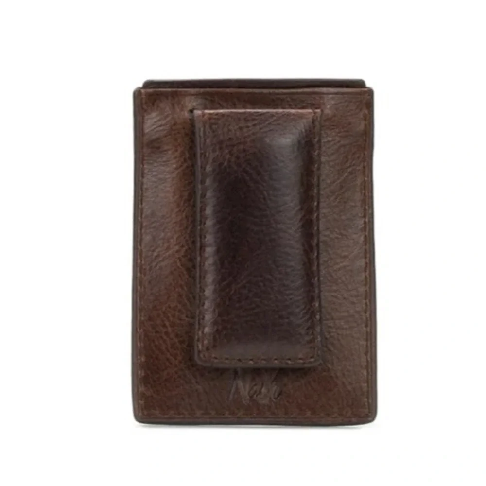 Patricia Nash Firenze Full-Grain Leather Magnetic Money Clip‎ Wallet